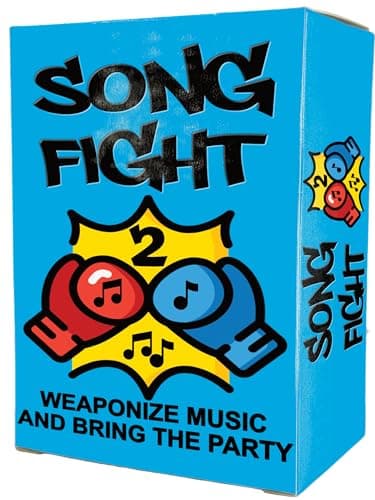 Song Fight 2 The Ultimate Music Battle Party Game for Everyone Competitive Card Game for Music Lovers Perfect for Game Nights and Playlists