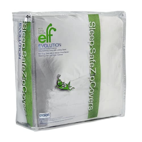 Evolon Mattress Protector Zippered Mattress Encasement Sleep Safe ZipCover 12 Queen