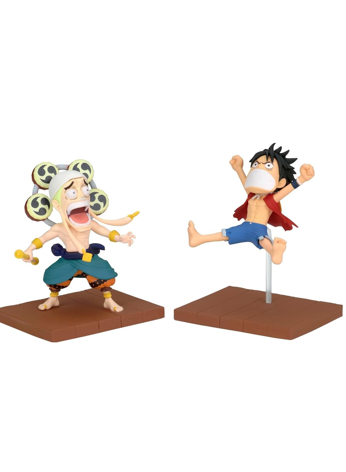 Banpresto One Piece Collectible Figure - Monkey D. Luffy And Enel