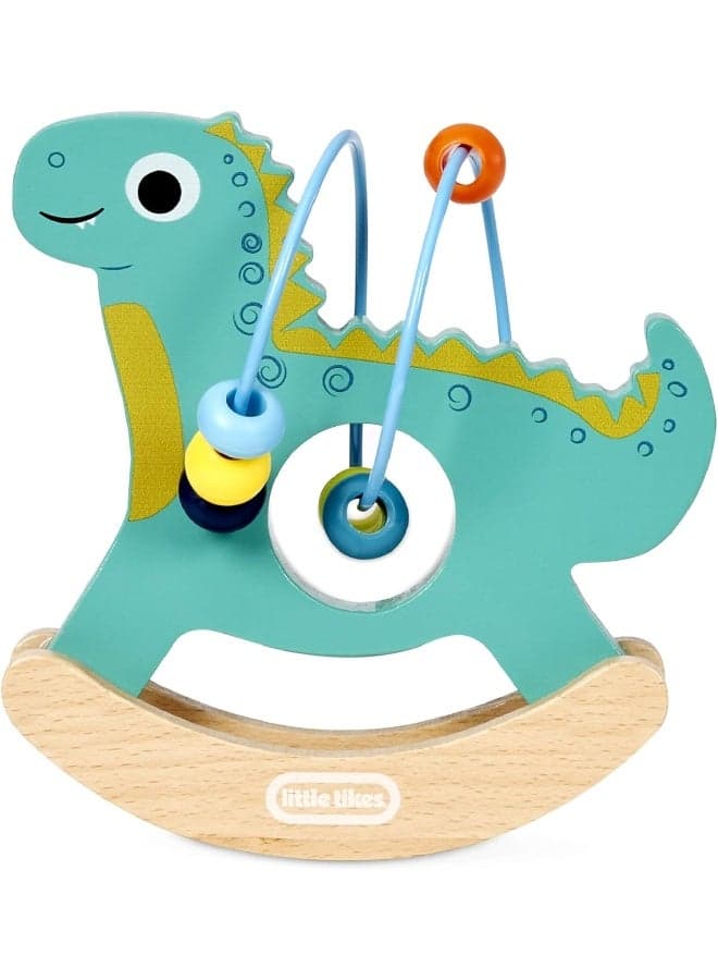 Little Tikes Wooden Critters Busy Beads-Dino