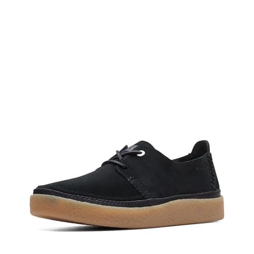 Clarks Collection Men's Oakpark Lace Oxford, Black Suede, 10 Medium US