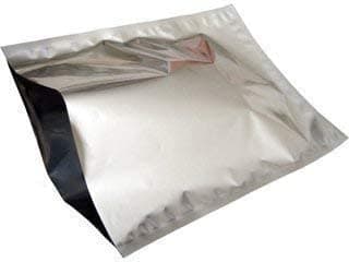 3V PRODUCTS Aluminium Silver foil Pouches 6x9 Inches of Bags 200 Pieces Packet for Tea Coffee Food Packing Pack of 2x100 Pieces