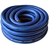 SoundBox 0 Gauge Blue Amplifier Power/Ground Wire 1/0 Ga Amp Cable, 25 Feet