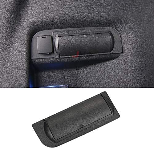 JHO Trunk Buttons Protective Cap Cover Black ABS Trim Fit for Ford Explorer 2011 2012 2013 2014 2015 2016 2017 2018 2019 Limited Sport Platinum
