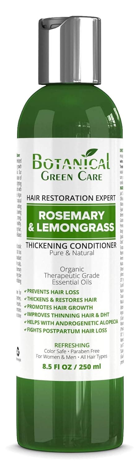 Rosemary Lemongrass Conditioner for Thinning Hair Hair Loss Thickening Product for Women and Men Hair Growth