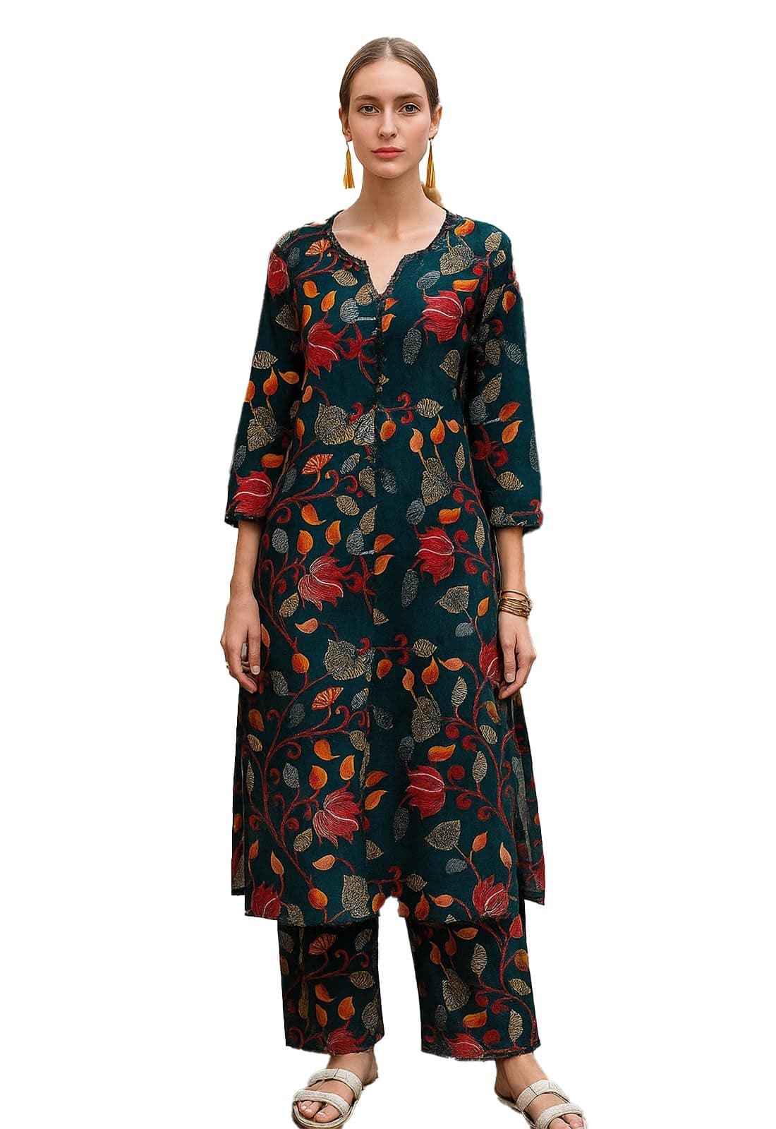 Kurta Kurti Set Sets Salwar Suit Suits Pant Anarkali Dress Dupatta Woman Women anni Designer amayra rytras Pallazo Ethnic wear Printed Festive Cotton Short Feeding Girls Gown Heavy farsi Salwar Teal
