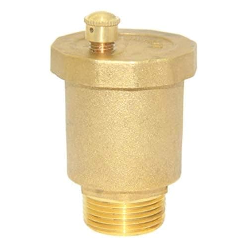 Beduan Brass 10500-VE Automatic Float Valve, 1/4" Male Thread Air Release Valve Air Bleeder Valve Vent Valve