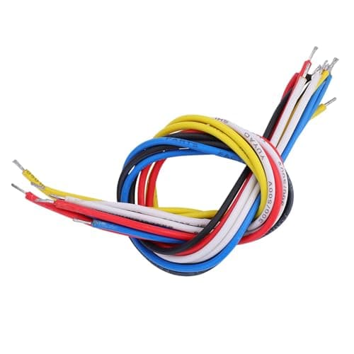 Guitar Circuit Wire, 10Pcs Single Conductor Guitar Connecting Wire 19cm for Electric Guitar Bass Repair DIY Projects