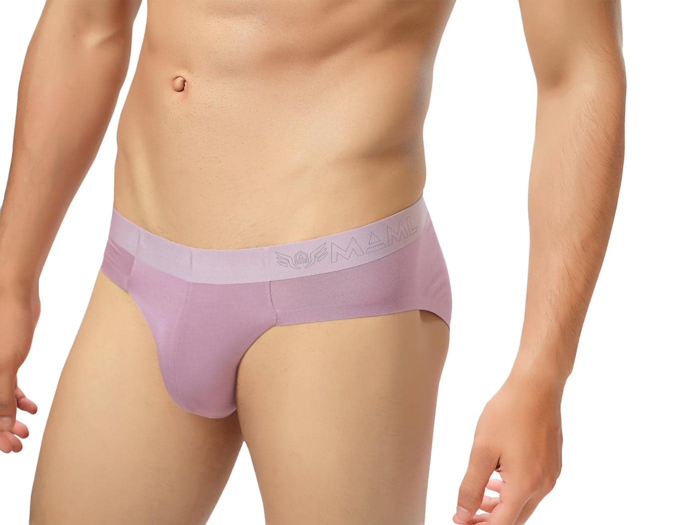 MAML Men’s Modal Brief Seamless Underwear for Men (M, Onion)