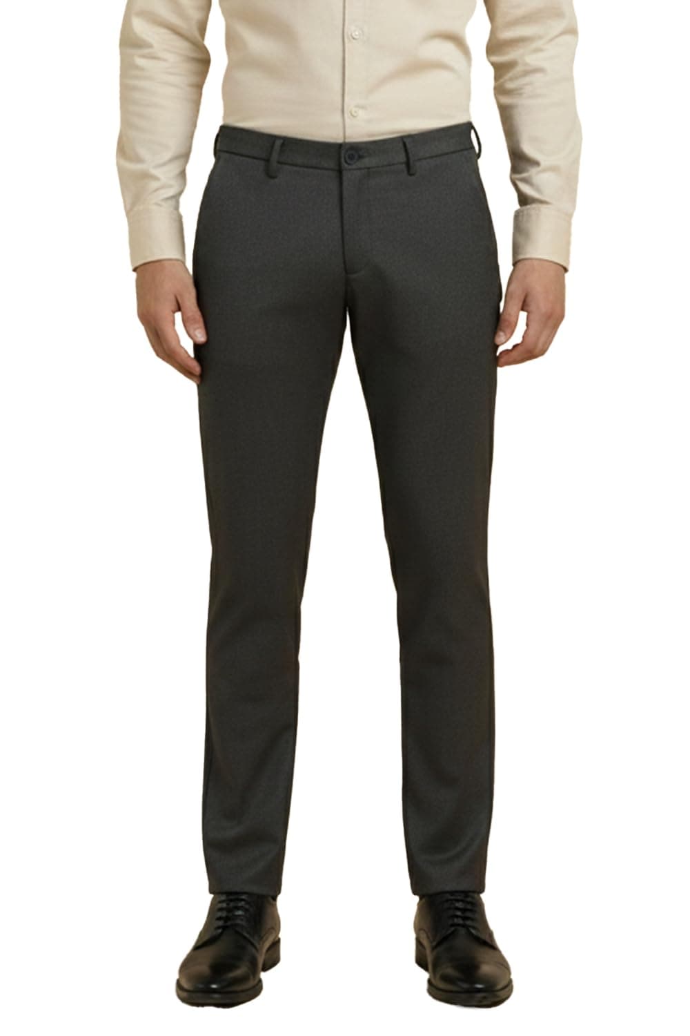 Allen Solly Mens Trousers Grey