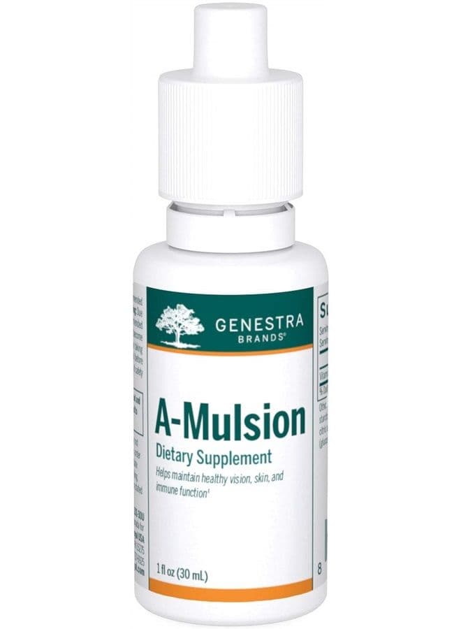 A-Mulsion - Emulsified Vitamin A Liquid - 1 fl. oz. - Citrus Flavor