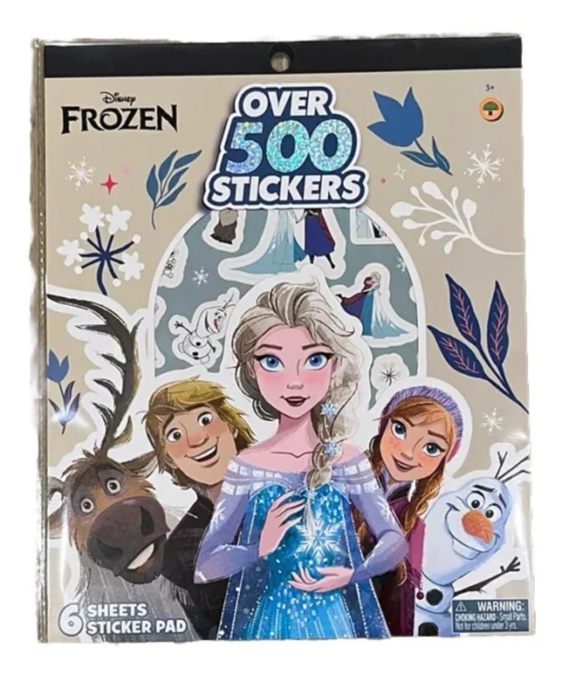 Classic Disney Disney Frozen Stickers Pad Set Frozen Elsa Over 500 Stickers Bundle Sticker Book for Kids Toddlers Children Disney Party Favors and Decorations