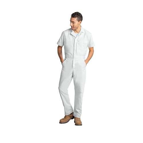 Red Kap Men's Speedsuit, White, 3X-Large