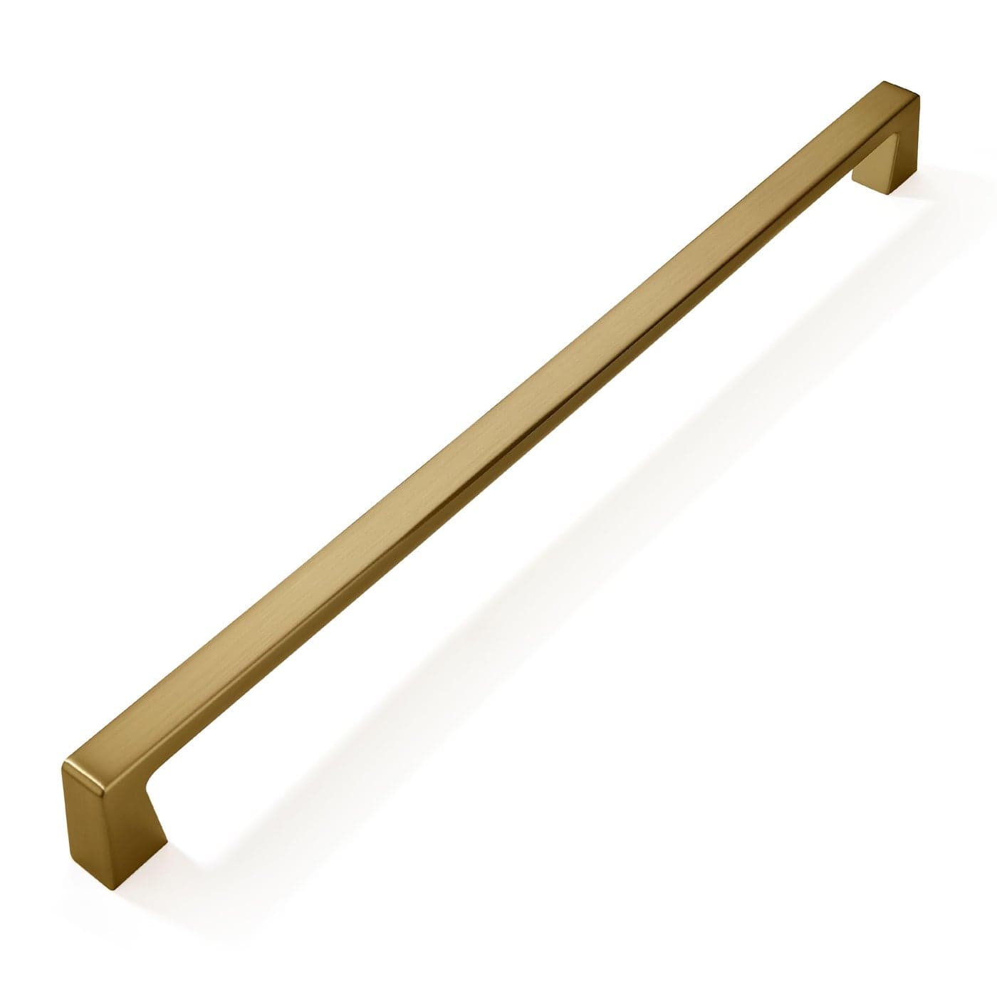 khtumeware 6 Pack 12 Inch305mm Hole Centers Champagne Bronze Kitchen Cabinet Handles Brushed Brass Cabinet Pulls Kitchen Cabinet Hardware for Cupboard Gold Drawer Handles Dresser Pulls