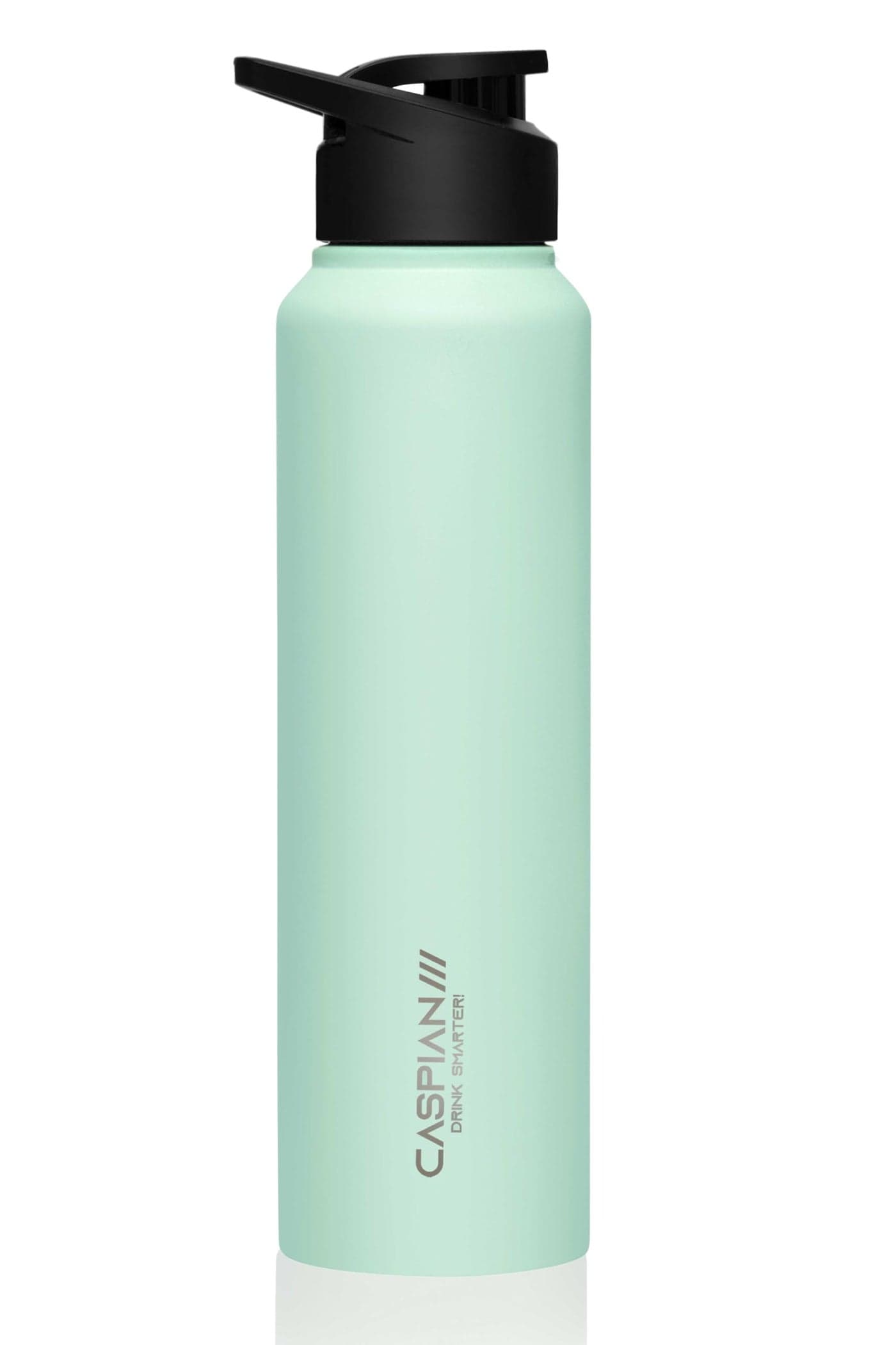 CASPIAN /// HIke ISI Certified Stainless Steel Water Bottle 1 ltr. (MIst Green, 1 Litre) | Leak Proof Sipper for Fridge Home Office Travel School Kids Boys Girls Adults Sports Gym Yoga Gift|BPA Free