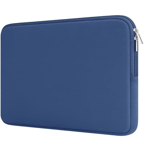 RAINYEAR 11-11.6 Inch Laptop Sleeve Case Soft Lining Carrying Bag Compatible with MacBook Neo A18 11.6" MacBook Air for 11" Notebook Computer Tablet Chromebook (Navy Blue, Upgraded Version)