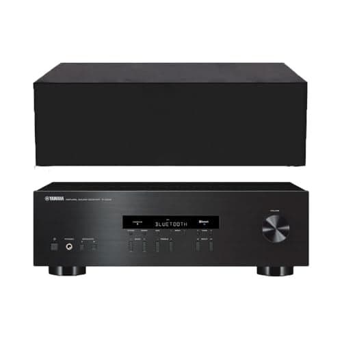 Stereo Receiver Dust Cover Compatible with Yamaha RS202BLRN303BLRXV385RXV685 Stereo ReceiverWater Resistant Protector Sleeve 18 x 146 x 57InchBlack