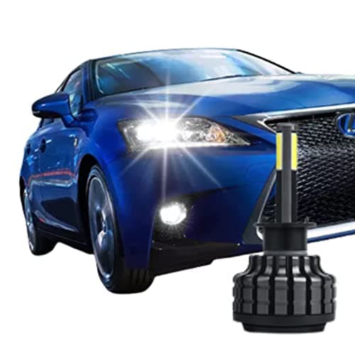 Suzec H1 Hi/Lo 6500K Car LED Bulb Super Bright White Automotive Headlight Bulbs Auto Conversion Driving Lamp