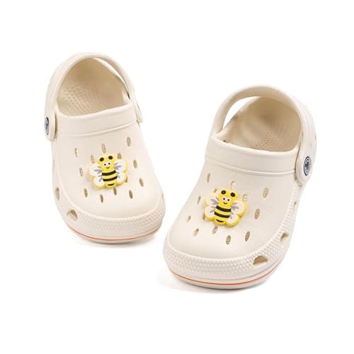 Casazoe Toddler Cute Garden Clogs Boys Girls Slip On Shoes Summer Lightweight Outdoor Slides Sandals Infant Children Beach Pool Shoes