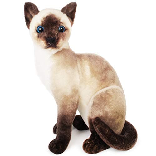 TigerHart Stefan The Siamese Cat 14 Inch Stuffed Animal Plush