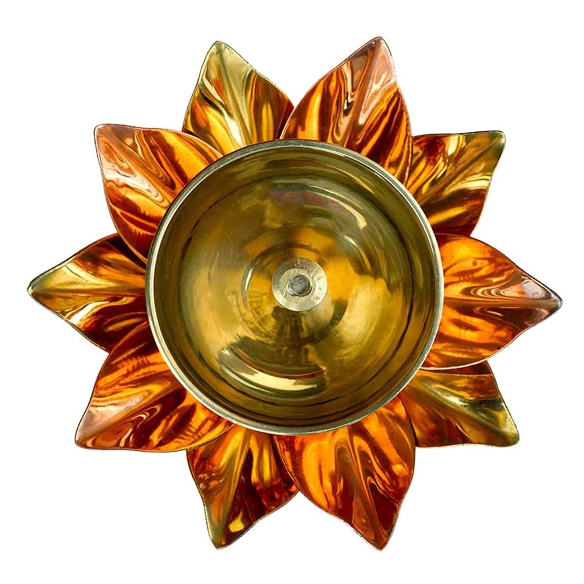 Flower Designed Oil LampLarge
