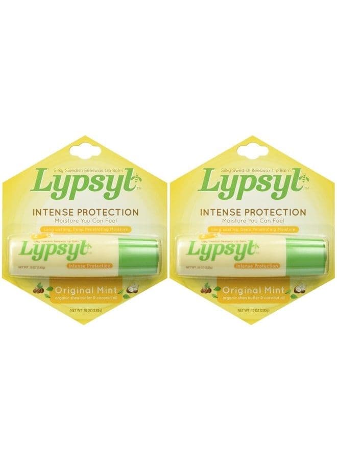 LypSyl LypMoisturizer, Original Mint, 0.1-Ounce, 2 Pack