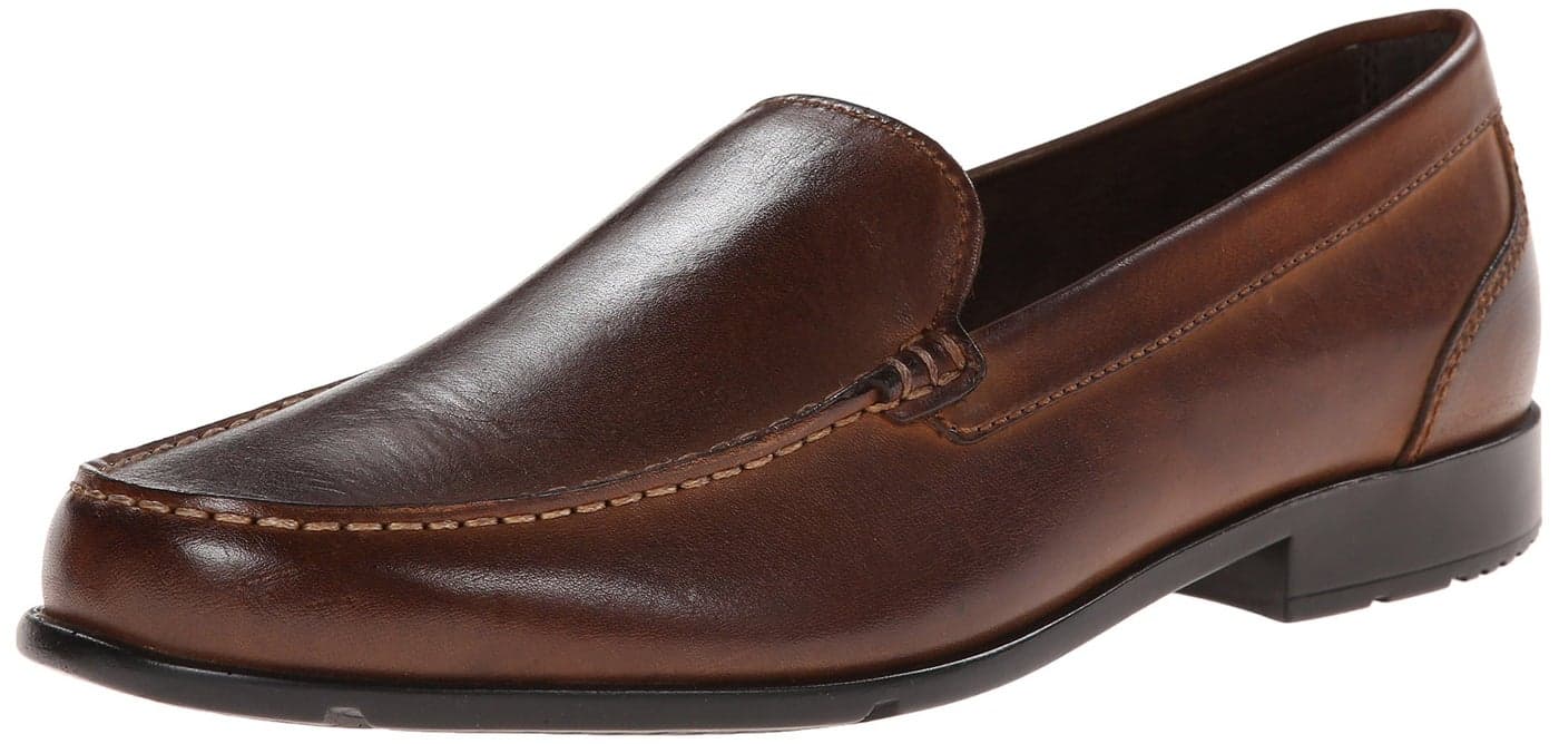 Rockport mens Classic Lite Venetian loafers shoes, Dark Brown, 11.5 Wide US