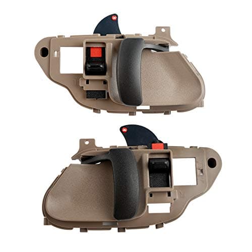 Interior Inside Driver Passenger Side Door Handle Fit for 1995 1996 1997 1998 1999 2000 Chevy Silverado Suburban Tahoe GMC Yukon C/K 1500 2500 3500 Pickup Truck #OE 15708043 15708044