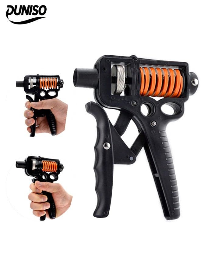 Adjustable Hand Grip Strengthener,Grip Strength Trainer,Portable Hand Exerciser,Durable And Sturdy, Wear Resistant And Not Easy To Rust,5 To 165 kg,For Muscle Building And Injury Recover