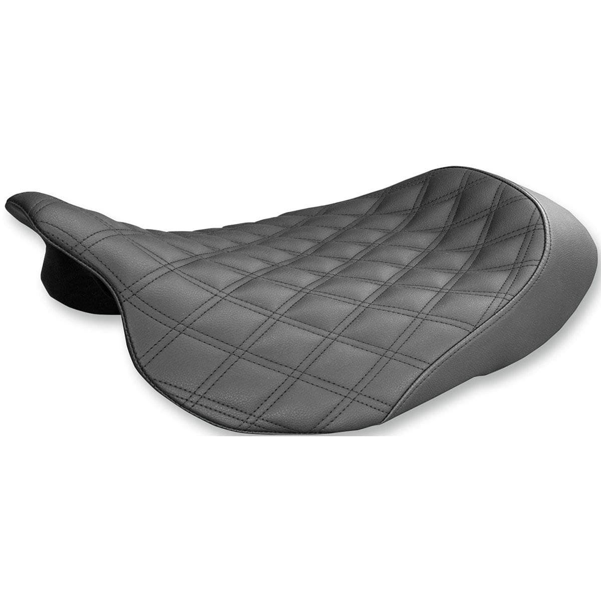 Saddlemen Renegade Lattice Stitch Black Solo Seat for 0820 FLHRFLHTFLHXFLTR 80807B002LS