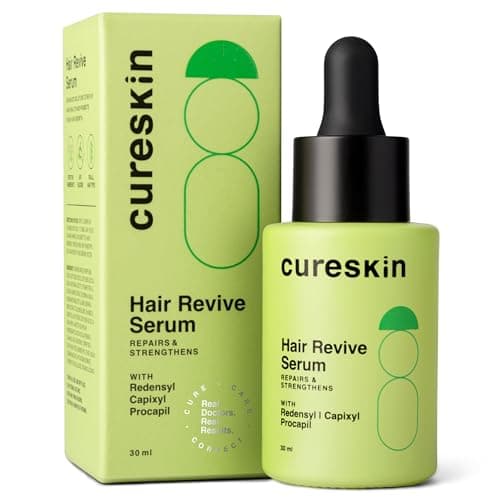 Cureskin Hair Growth Serum For Promoting Hair Growth Controlling Hair Fall With 3 Redensyl 5 Capixyl 3 Procapil Hair Growth Serum for Women and Men 101 Fl Oz Pack of 1