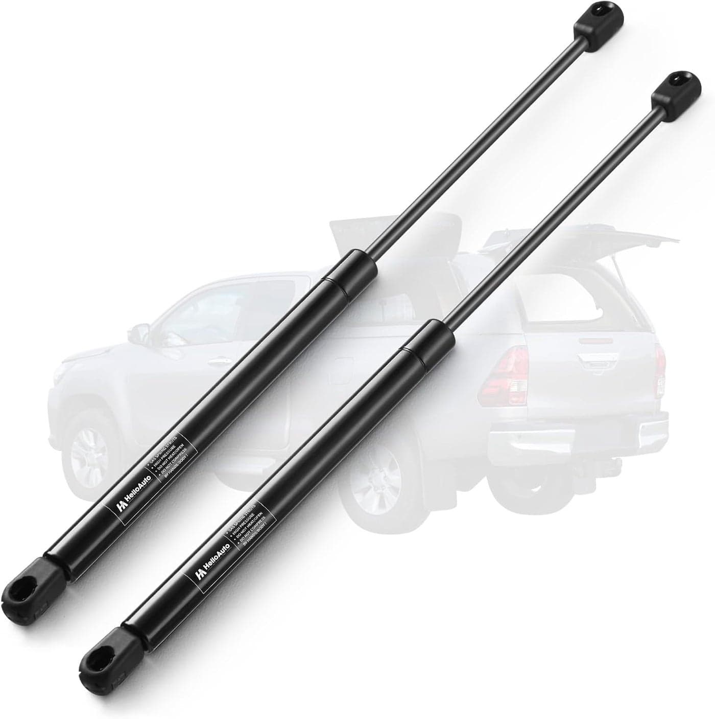 HelloAuto 16 Inch Gas Shocks for Truck Caps
