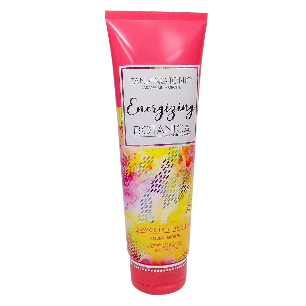 Swedish Beauty ENERGIZING Botanica Natural Bronzer 85 ounces Tanning Bed Lotion Grapefruit and Orchid Blend