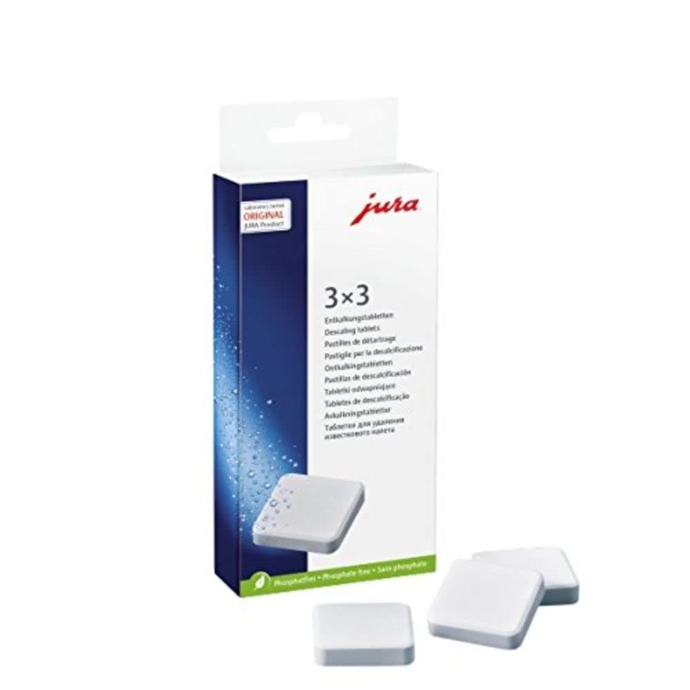Jura 66281 DecalcifyingDescaling Tablets 9 tablets 3 Count Pack of 3