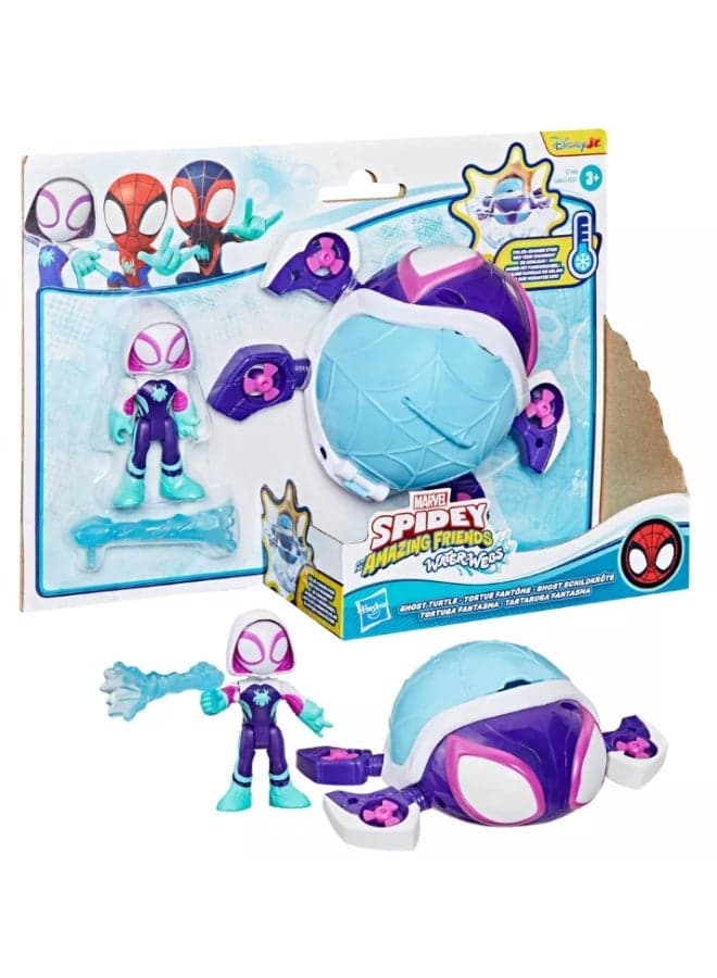 Hasbro Spidey and His Amazing Friends Water Webs Ghost Turtle