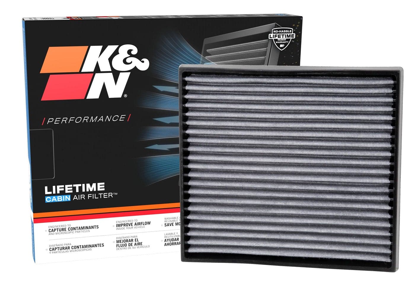 K&N Cabin Air Filter: Premium, Washable, Clean Airflow to your Cabin Air Filter Replacement: Designed for Select 1999-2013 TOYOTA/SCION (Allion, Echo, RAV4, Vitz, tC, xA, xB), VF2009