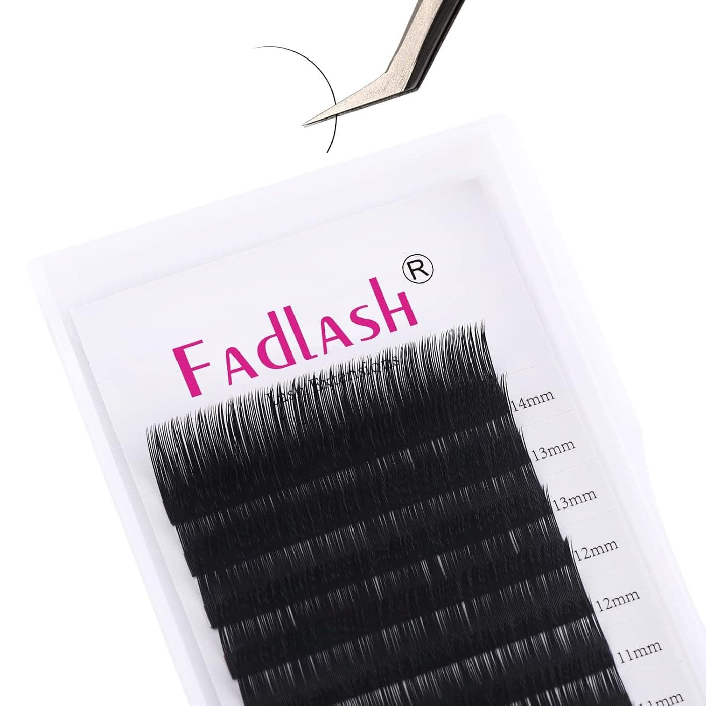 Classic Lash Extensions 8-14mm/15-20mm/20-25mm Mix C/D/DD Curl Individual Eyelash Extensions 0.15mm Classic Lashes Silk Eye Lash Extensions Supplies (0.15-C, 8-14mm)