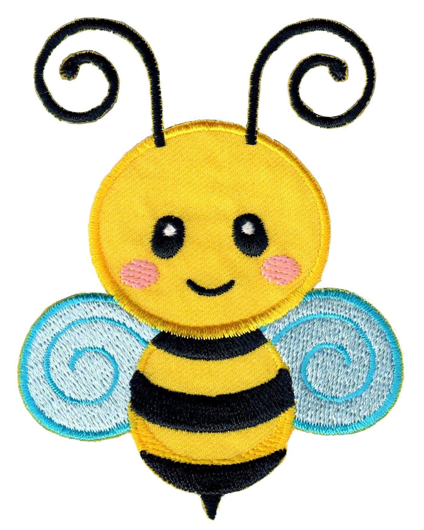 PatchMommy Bee Patch, Iron On/Sew On - Appliques for Kids Children