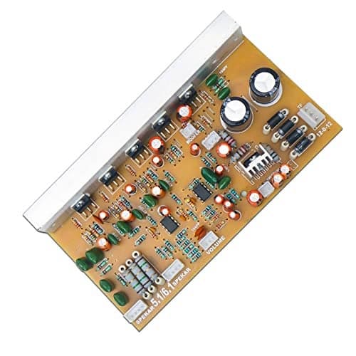 Electronic Spices Tda2030 5 TR 5.1-6.1 Home Theater 100 Watt Audio Amplifier Circuit Board