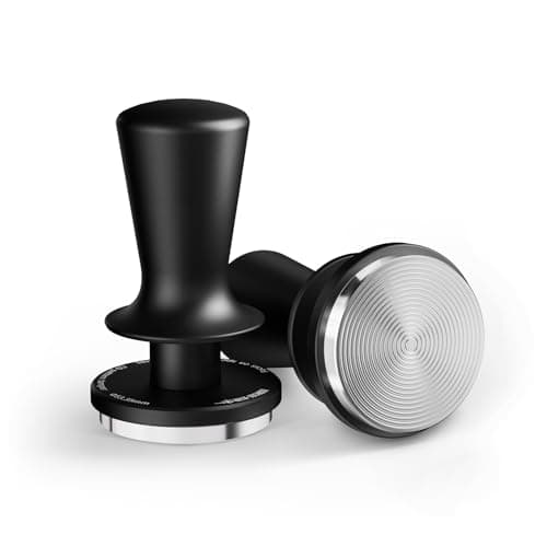 MHW3BOMBER 54mm Espresso Tamper 5335mm Double Spring Coffee Loaded Tamper Tool Compatible with 53mm54mm Breville Portafilter Self Leveling Espresso Hand Tampers Espresso AccessoriesT6000OS