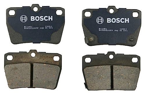 BOSCH BC1051 QuietCast Premium Ceramic Disc Brake Pad Set Compatible with Select Toyota RAV4 REAR