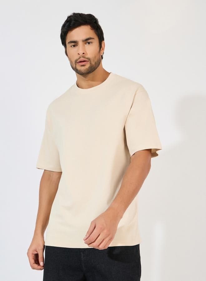 Basic Crew Neck Oversized T-Shirt