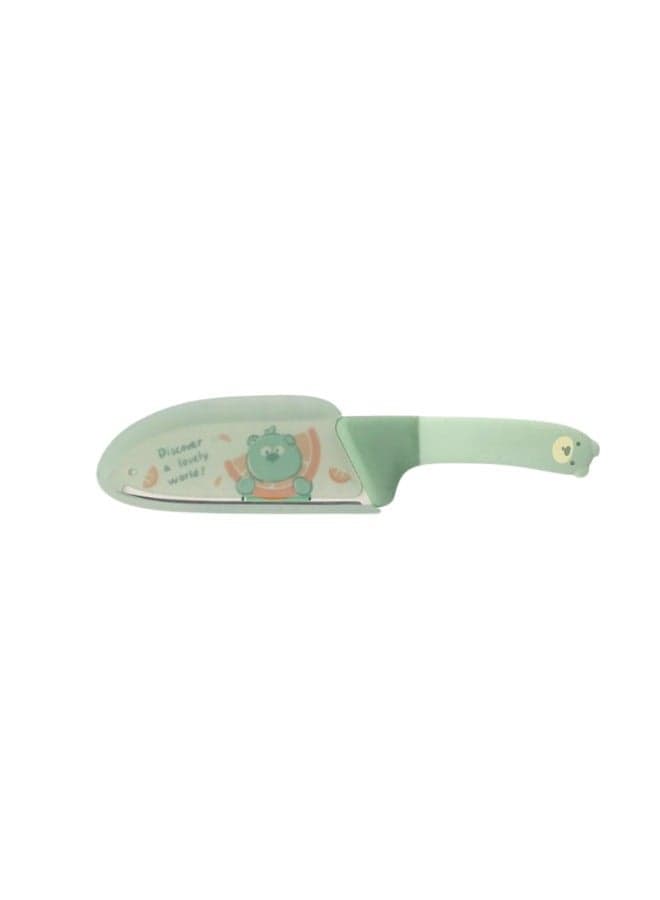 Carrot fruit knife household fruit cutting special kitchen knife children baby baby food supplement knife cutting board set