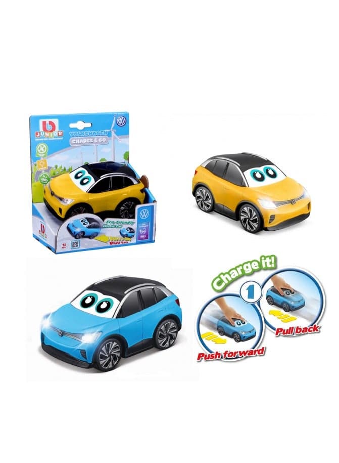 BBJunior Volkswagen Charge & Go (Style and Color May Vary) Assorted, 1 Piece