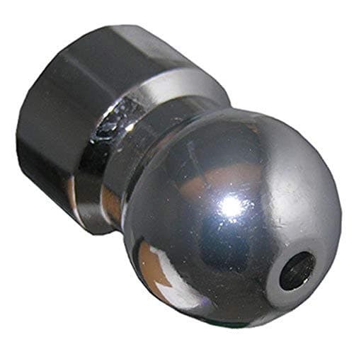 LASCO 08-2465 1/2-Inch Iron Pipe Shower Arm Ball Adapter, Chrome Plated