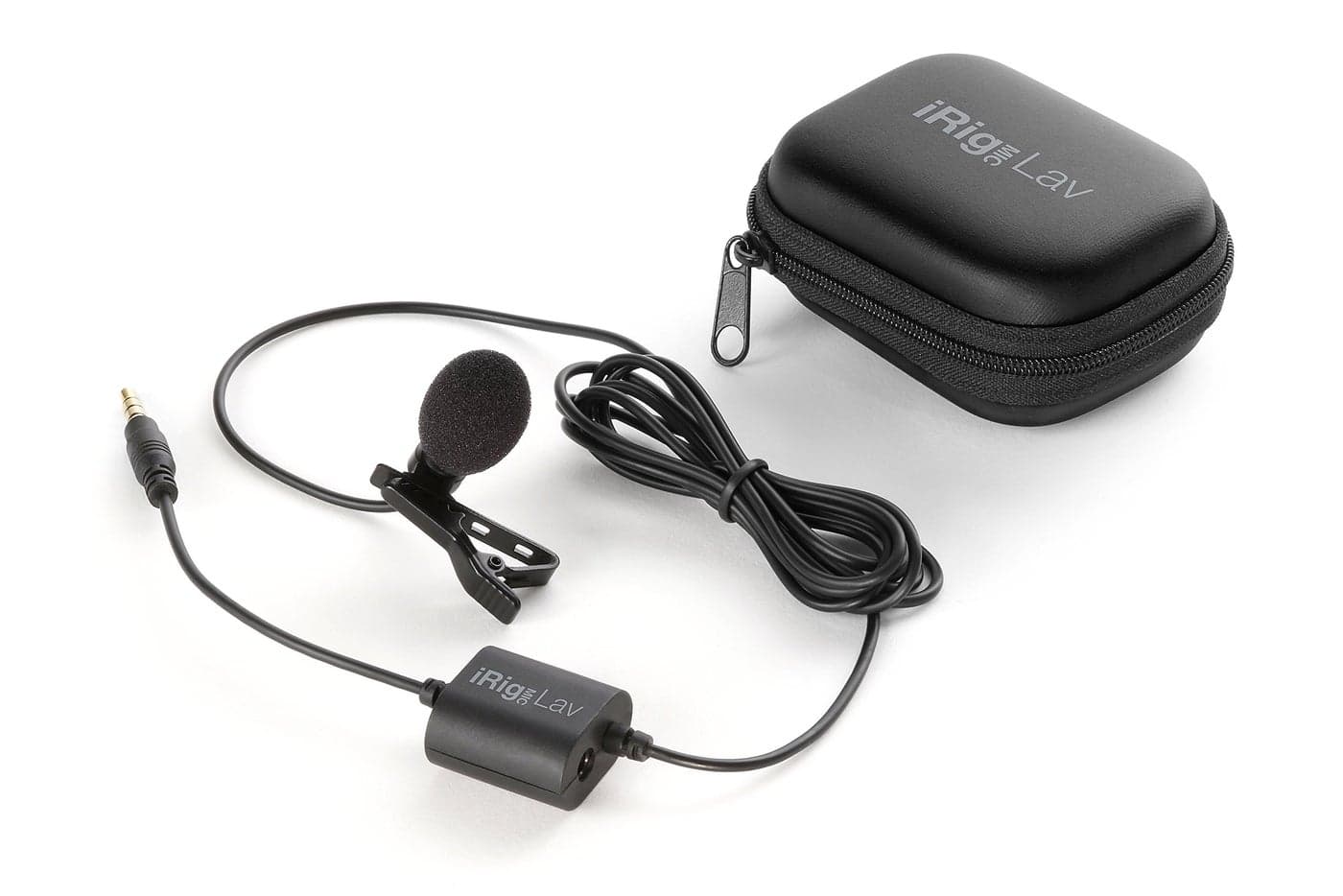 Ik Multimedia Irig Mic Lav Compact Lavalier Microphone For Iphone/Smartphones/Ios & Android Devices - Auxiliary