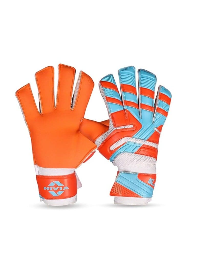 Blaze Synthetic Goalkeeper Hand Gloves | Size : Large | For Men & Women | for Football, Soccer goalkeeping