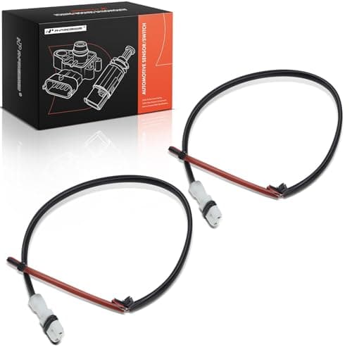A-Premium Front and Rear Disc Brake Pad Wear Sensors Compatible with Porsche 911 1999-2006, Boxster 1997-2004, 2.5L 3.4L 3.6L, 2-PC Set