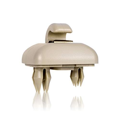 runmade Interior Sun Visor Hook Clip Bracket Replacement for Audi A1 A3 A4 A5 Q3 Q5 Dark Beige 8E0 857 562