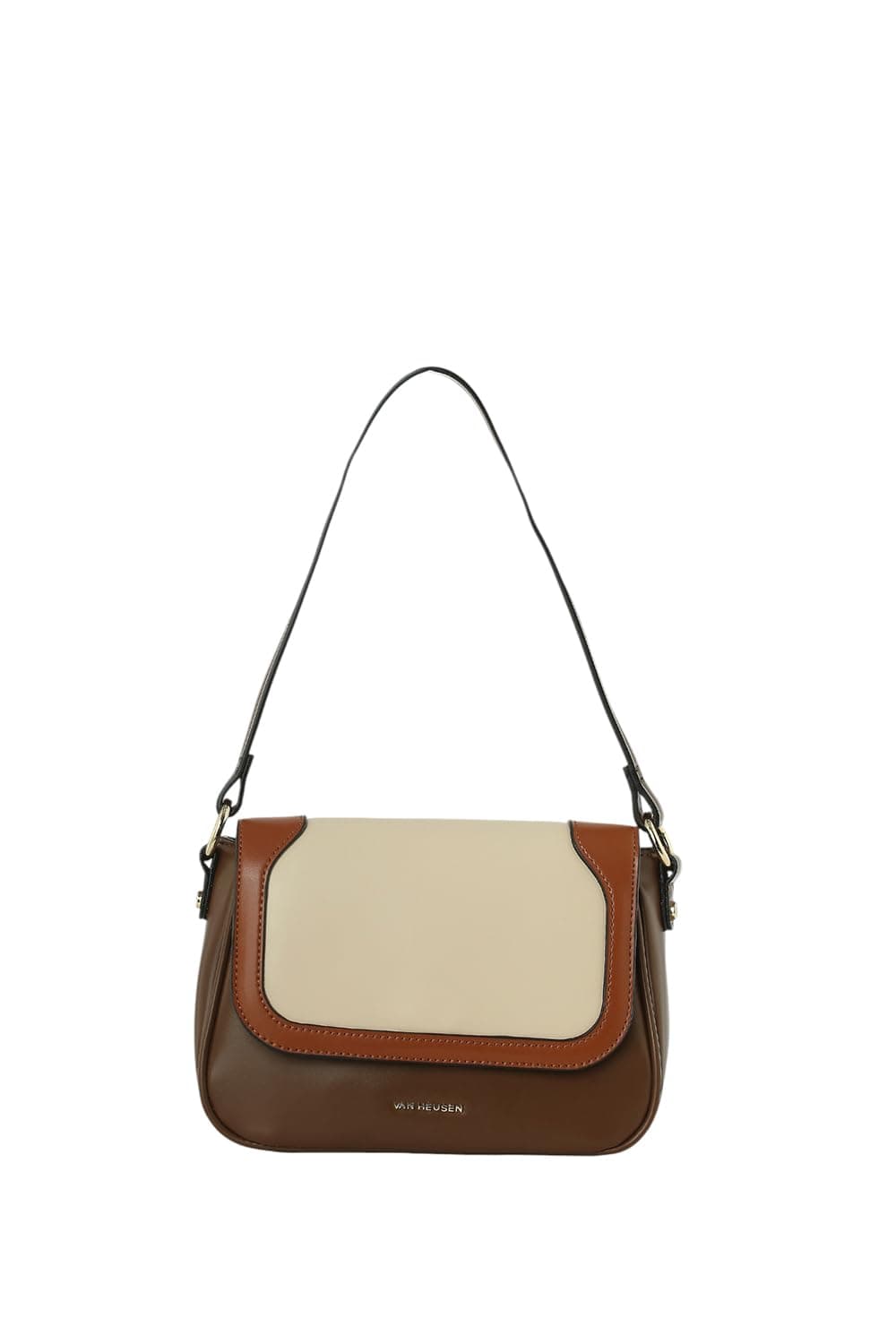 Van Heusen Women Vogue Shoulder Bag |Dual Tone| Purse, Brown